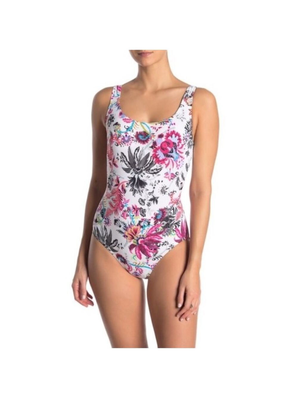 Tommy Bahama Laced Back One-Piece Swimsuit